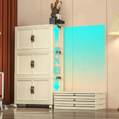 Heavy-Duty 3 Tier Rolling Storage Cabinet