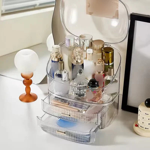 Multi-Purpose Acrylic Cosmetic Organizer Case