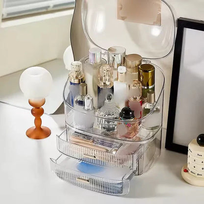 Multi-Purpose Acrylic Cosmetic Organizer Case