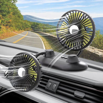 Double Breeze Electric Fan