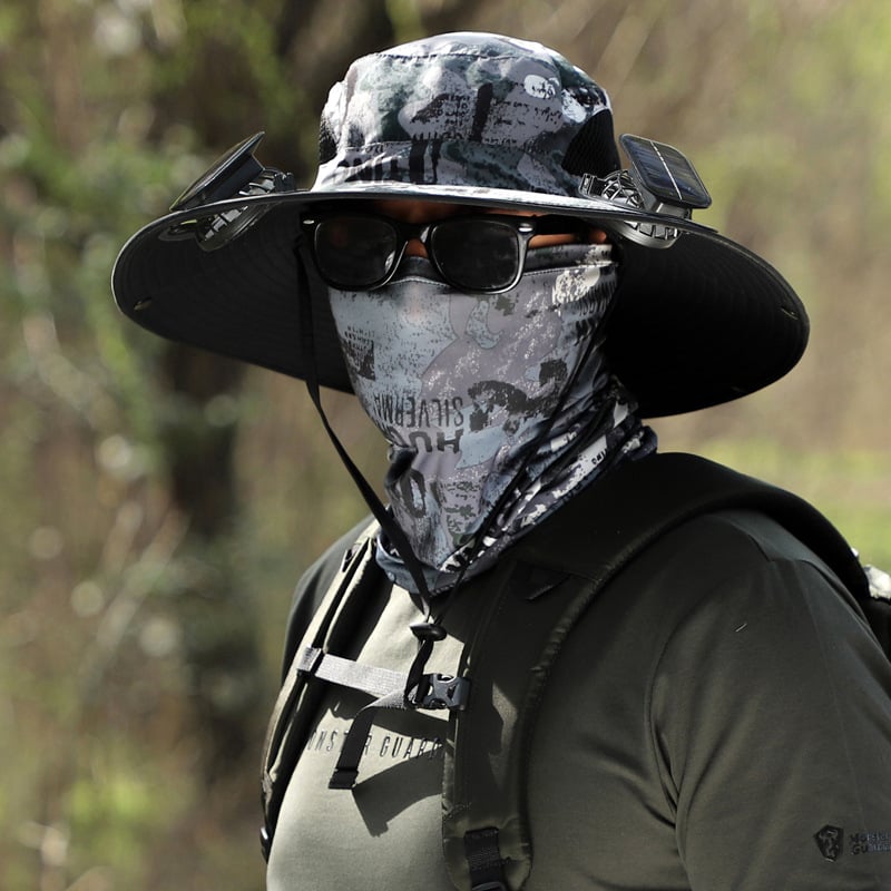 Solar Fan Hat